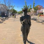 Statue de Beni More, le barbare du Rythme à Cienfuegos Cuba