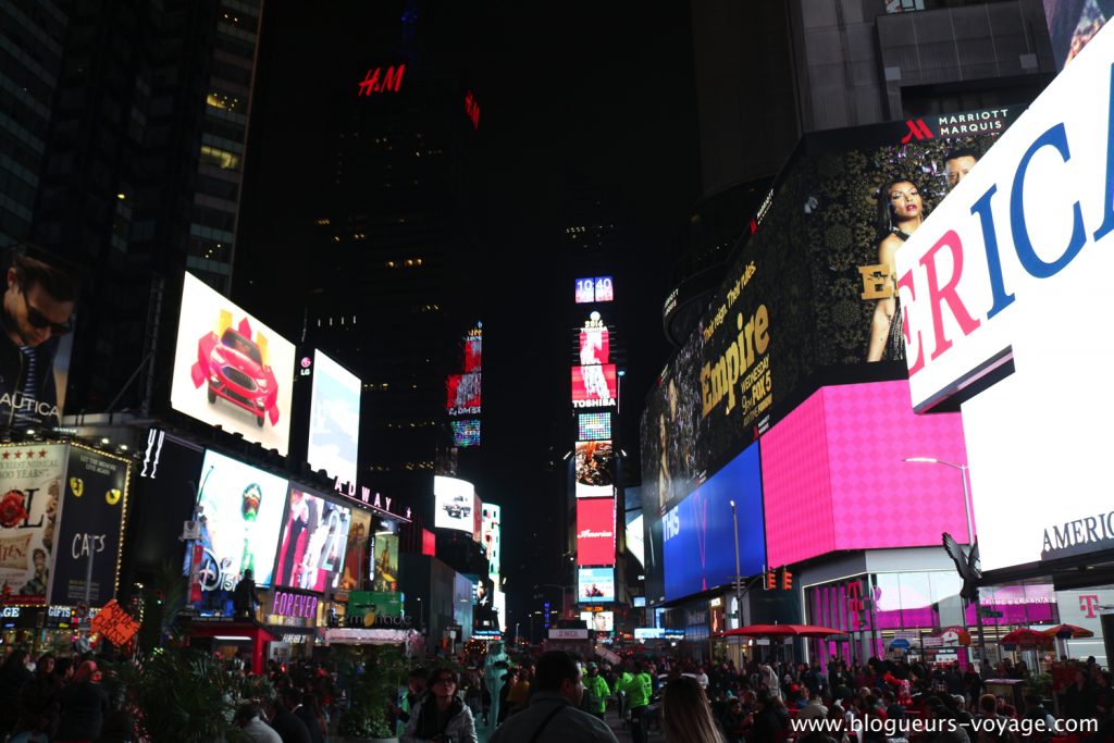 Times Square Blogueurs Voyage