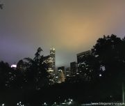 Balade noctunre à New York le long de Central Park en octobre