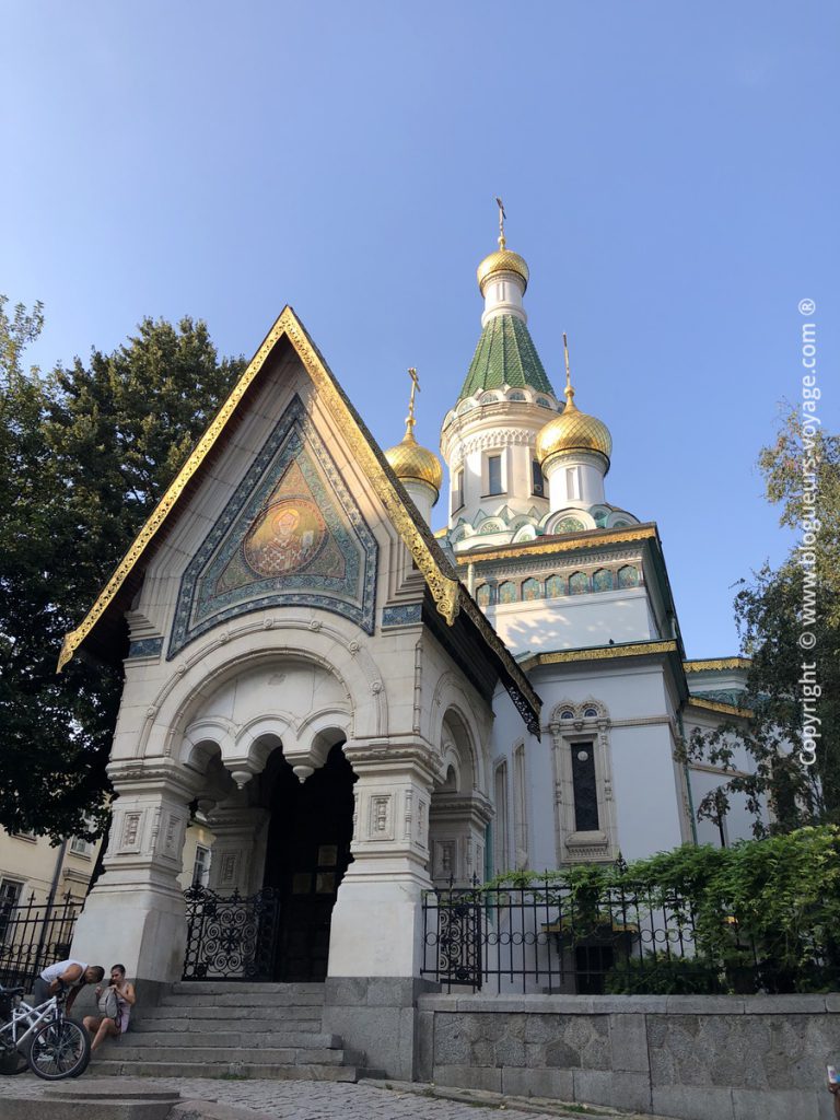 Eglise Russe de Sofia en Bulgarie