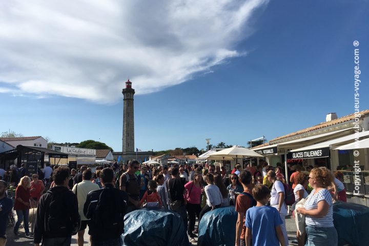Visite du phare des baleines sur l'Île de Ré. Blog voyage