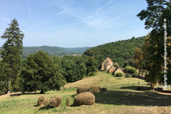 Château de Fenelon dans le Périgord en Dordogne