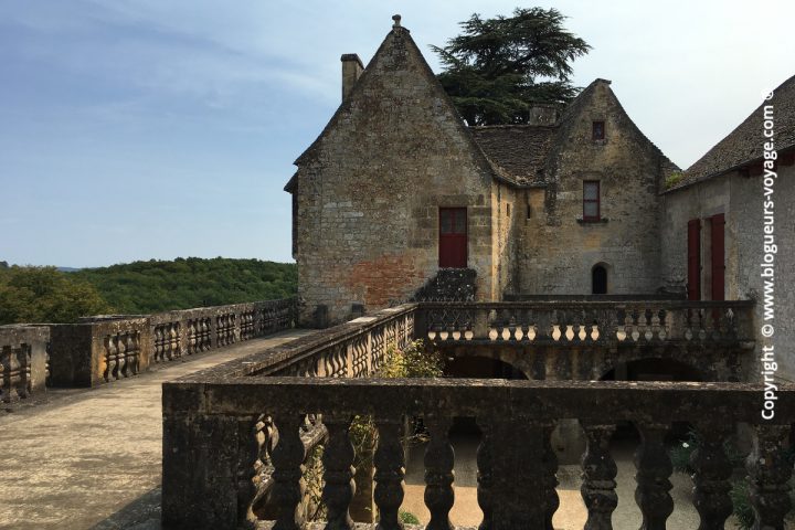 Château de Fenelon dans le Périgord en Dordogne