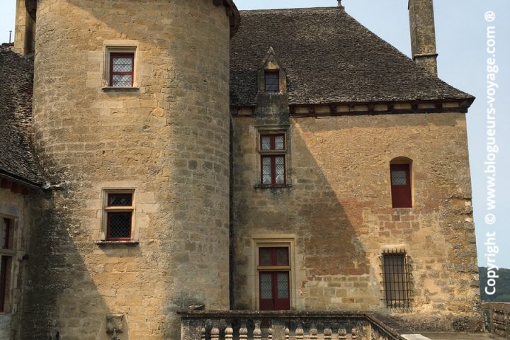 Château de Fenelon dans le Périgord en Dordogne