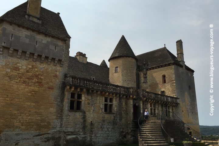 Château de Fenelon dans le Périgord en Dordogne